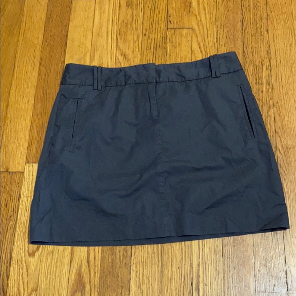 JCREW size 4 cotton mini skirt